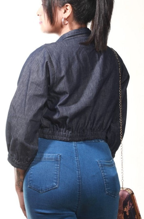 Urban Comfort Lift-Up Collar Jacket