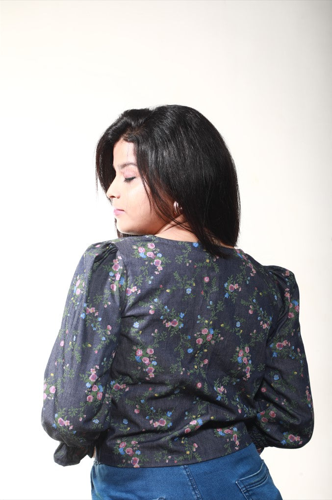 Blossom Breeze Floral Overcoat