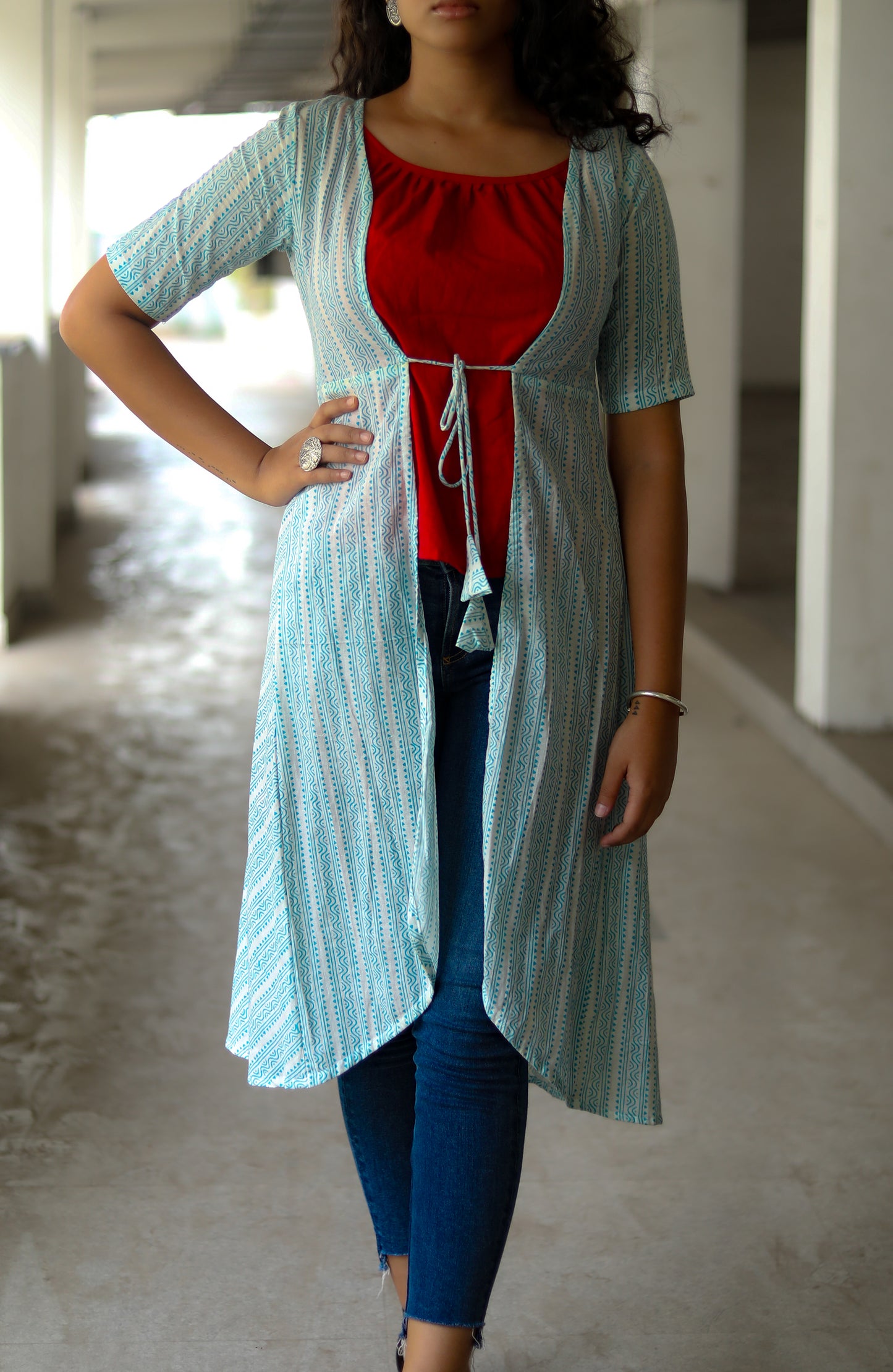Sky Blue Dream Shrug