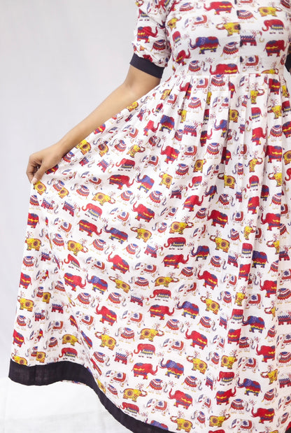 Trunk threads dress
