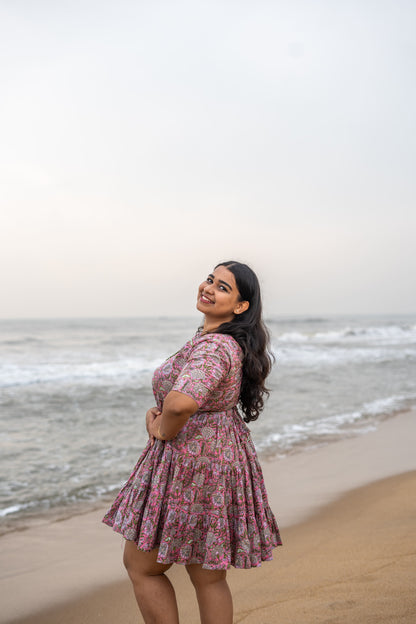floral summer dress