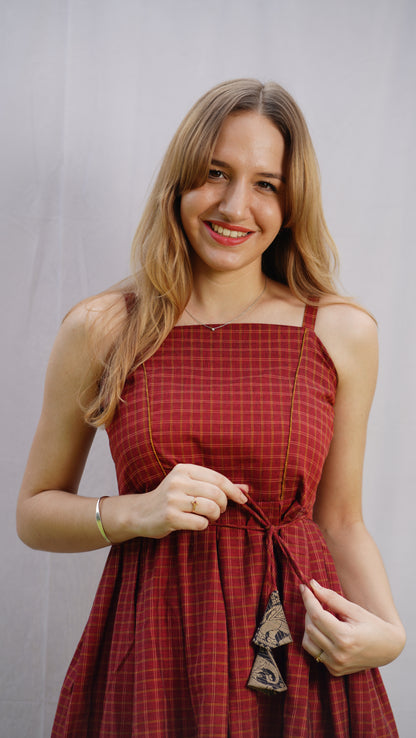Ruby elephant dress