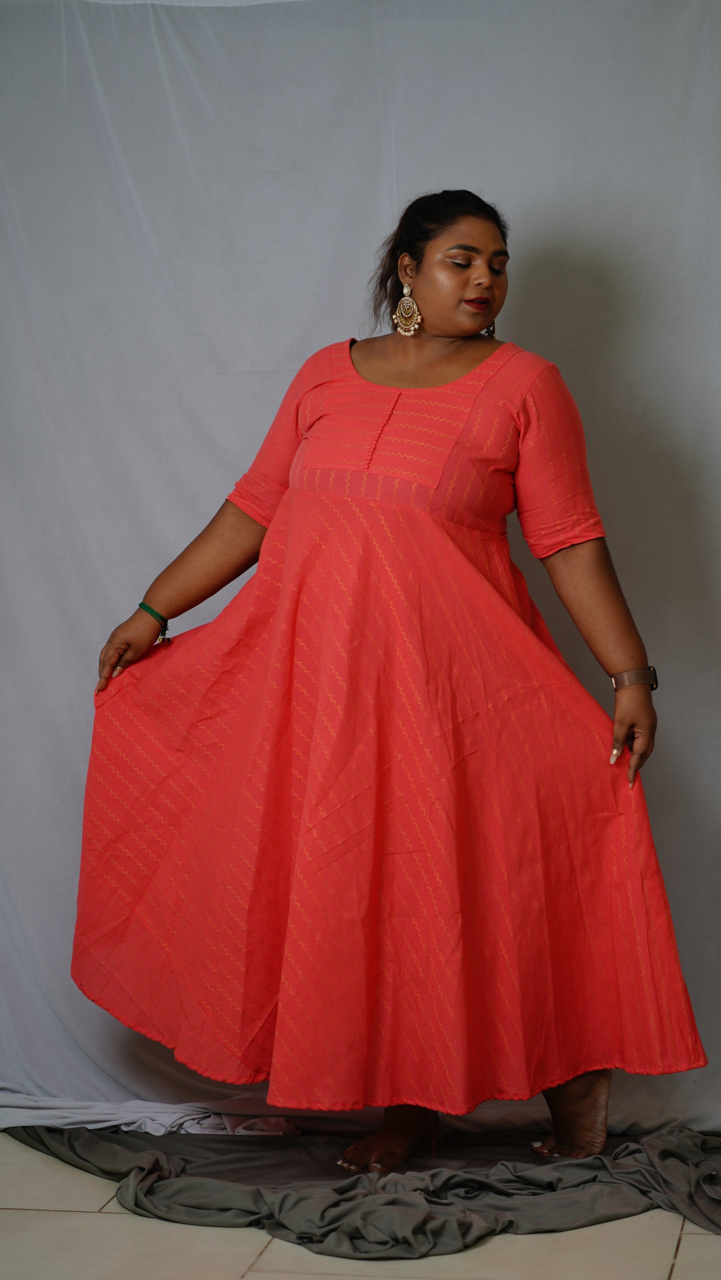 Blushing pink dress